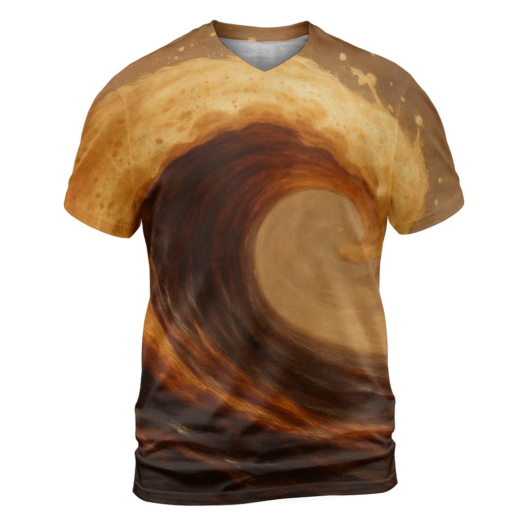 Crema Tide Wave custom all-over print shirts