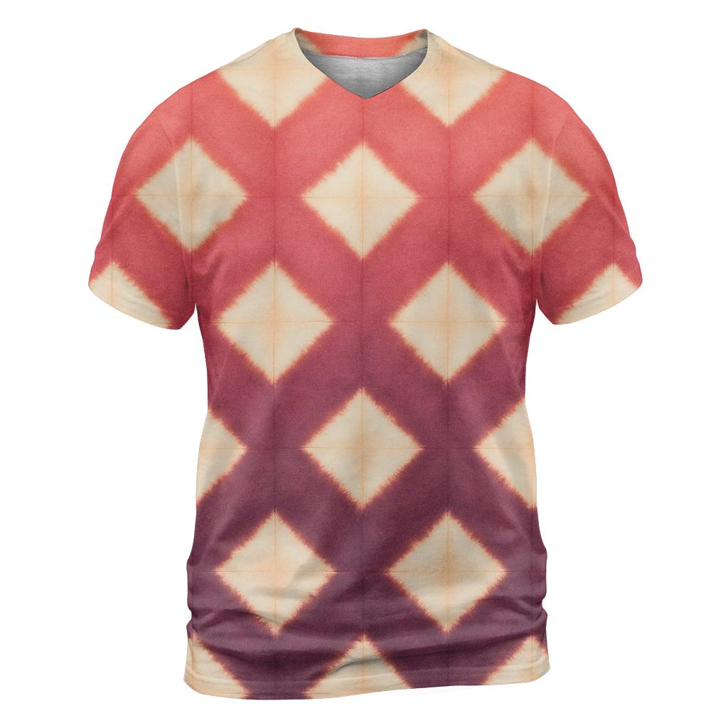 Sunset Diamond Itajime Field personalized full print shirts