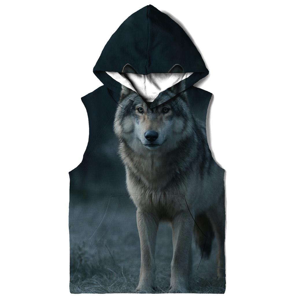 Mistline Stalk Grey Wolf heavyweight hoodies