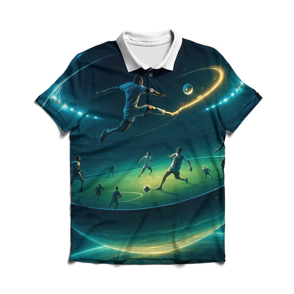 Gravity Warp Soccer Arena personalized polo shirts