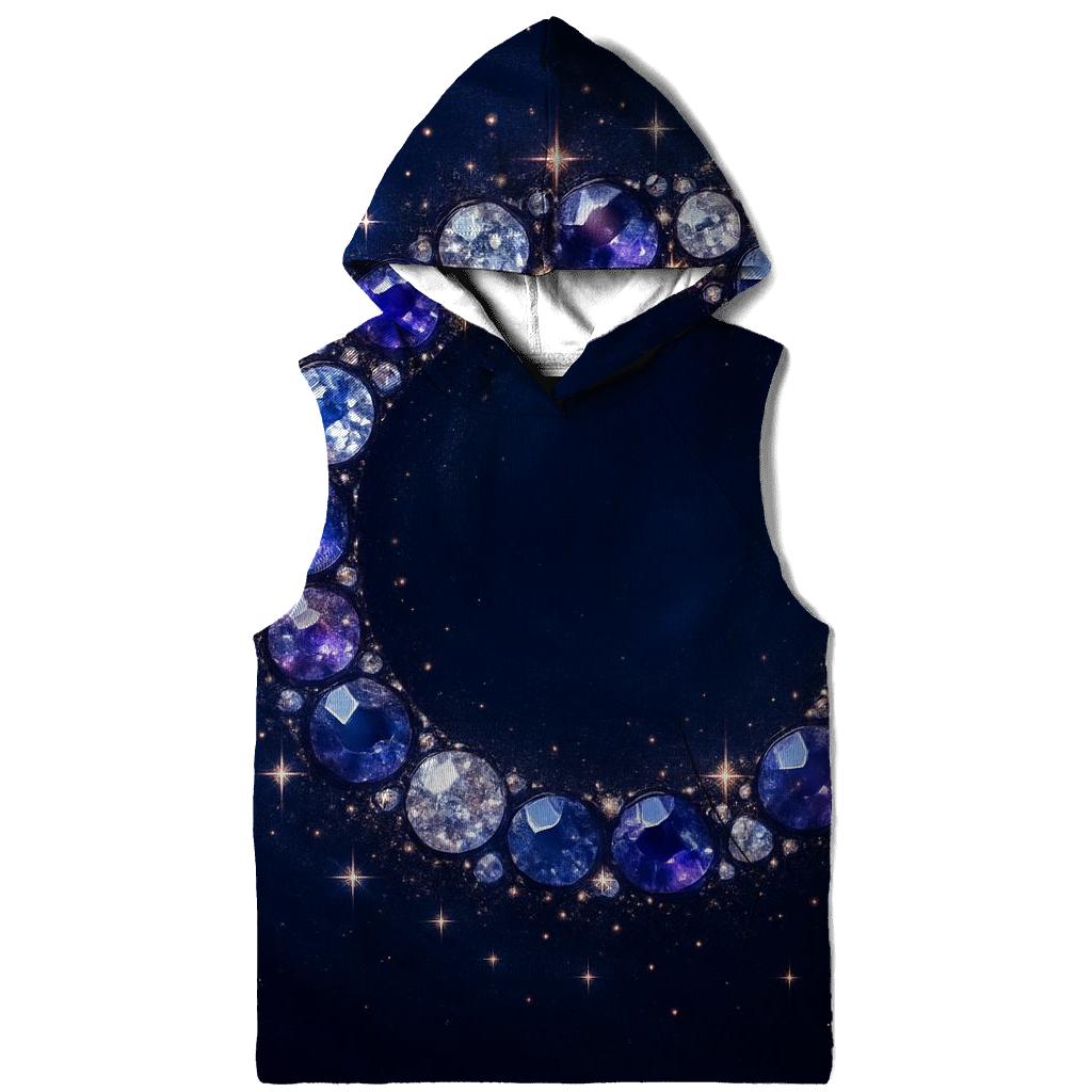 Celestial Gem Halo graphic hoodies