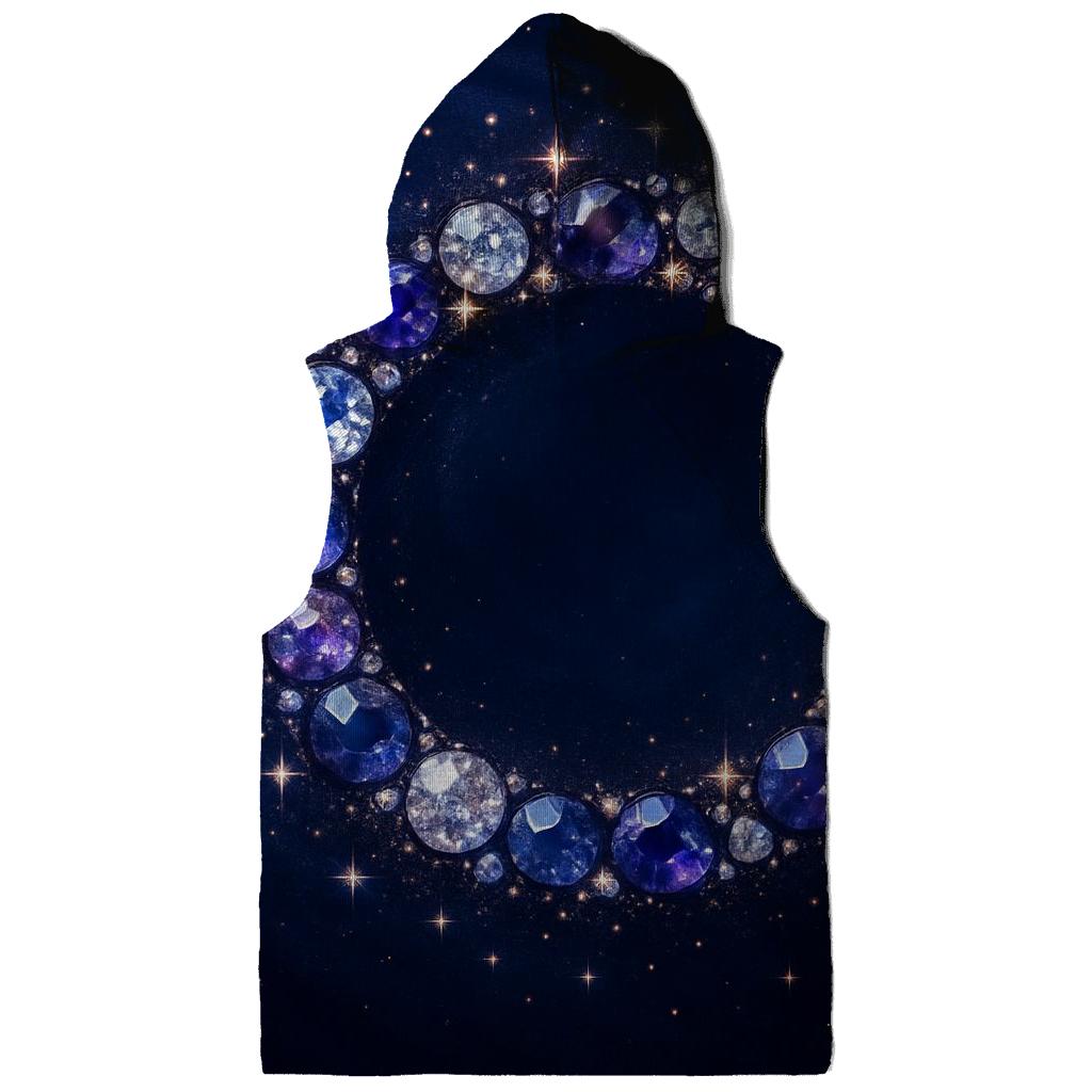 Celestial Gem Halo graphic hoodies