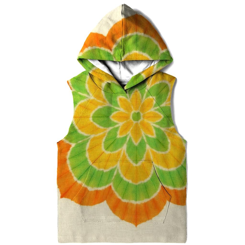 Citrus Bloom Mandala Rosette designer hoodies