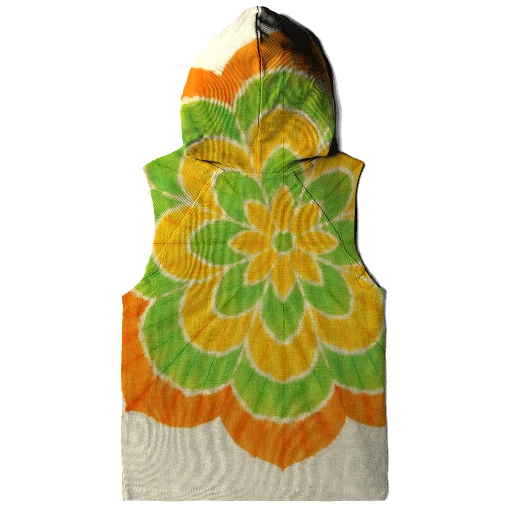 Citrus Bloom Mandala Rosette designer hoodies