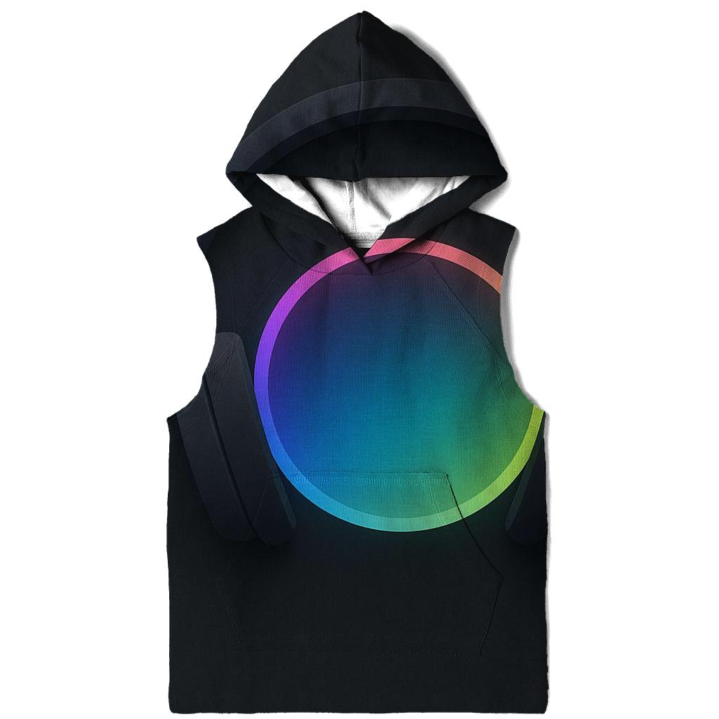 Chromatic Headphone Halo hoodie styles