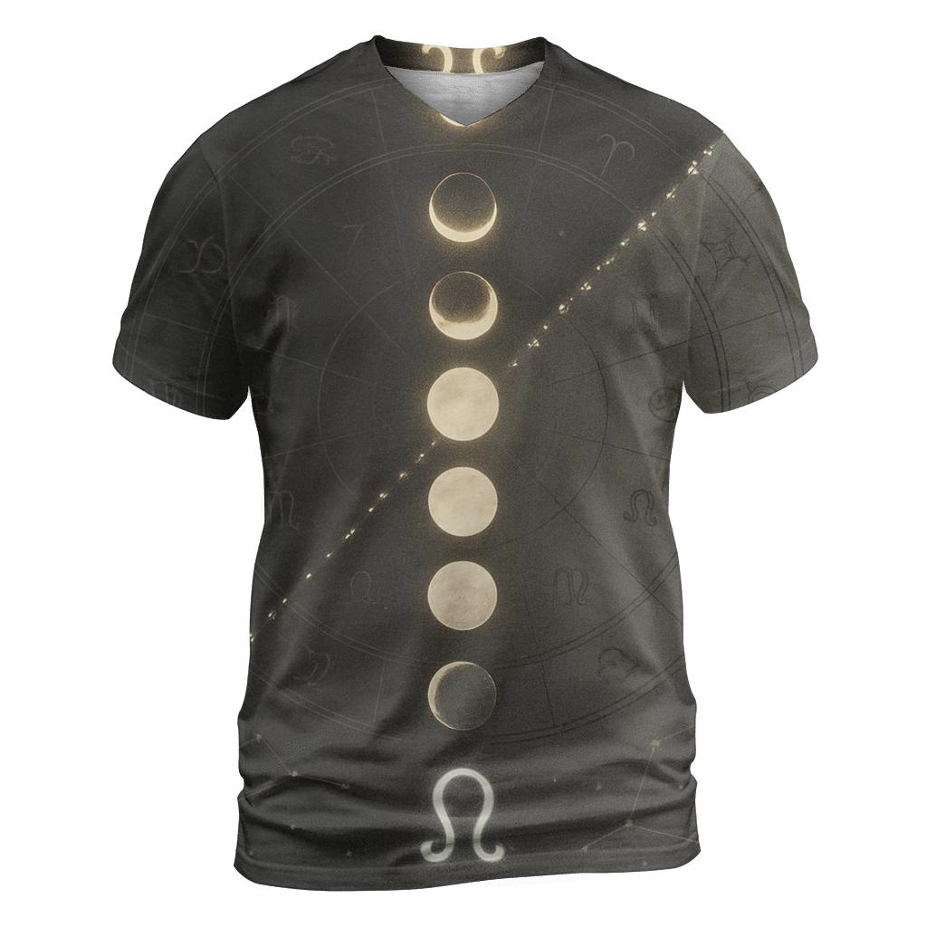 Lunar Nodes Destiny Axis Diagram personalized full print shirts