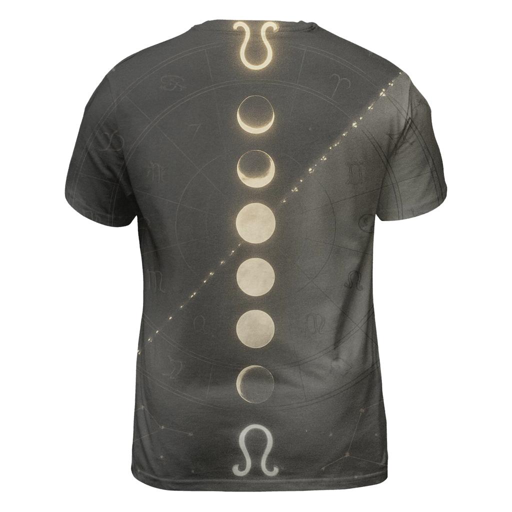 Lunar Nodes Destiny Axis Diagram personalized full print shirts