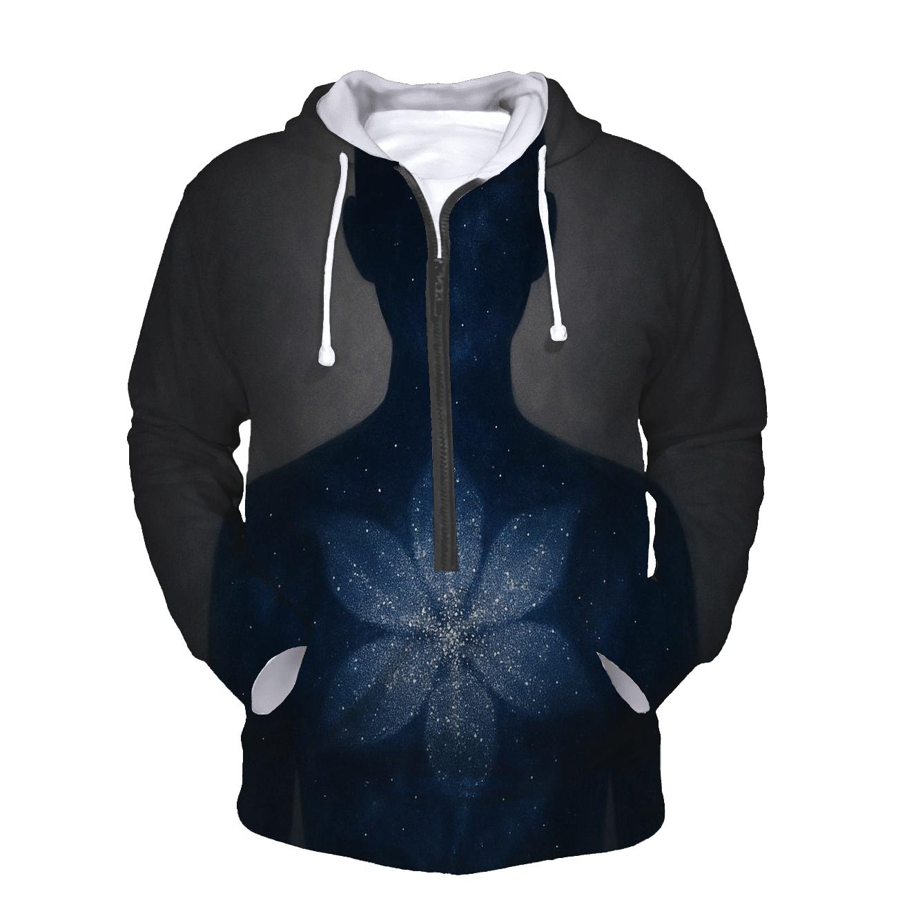 Inner Constellation Bloom premium hoodies
