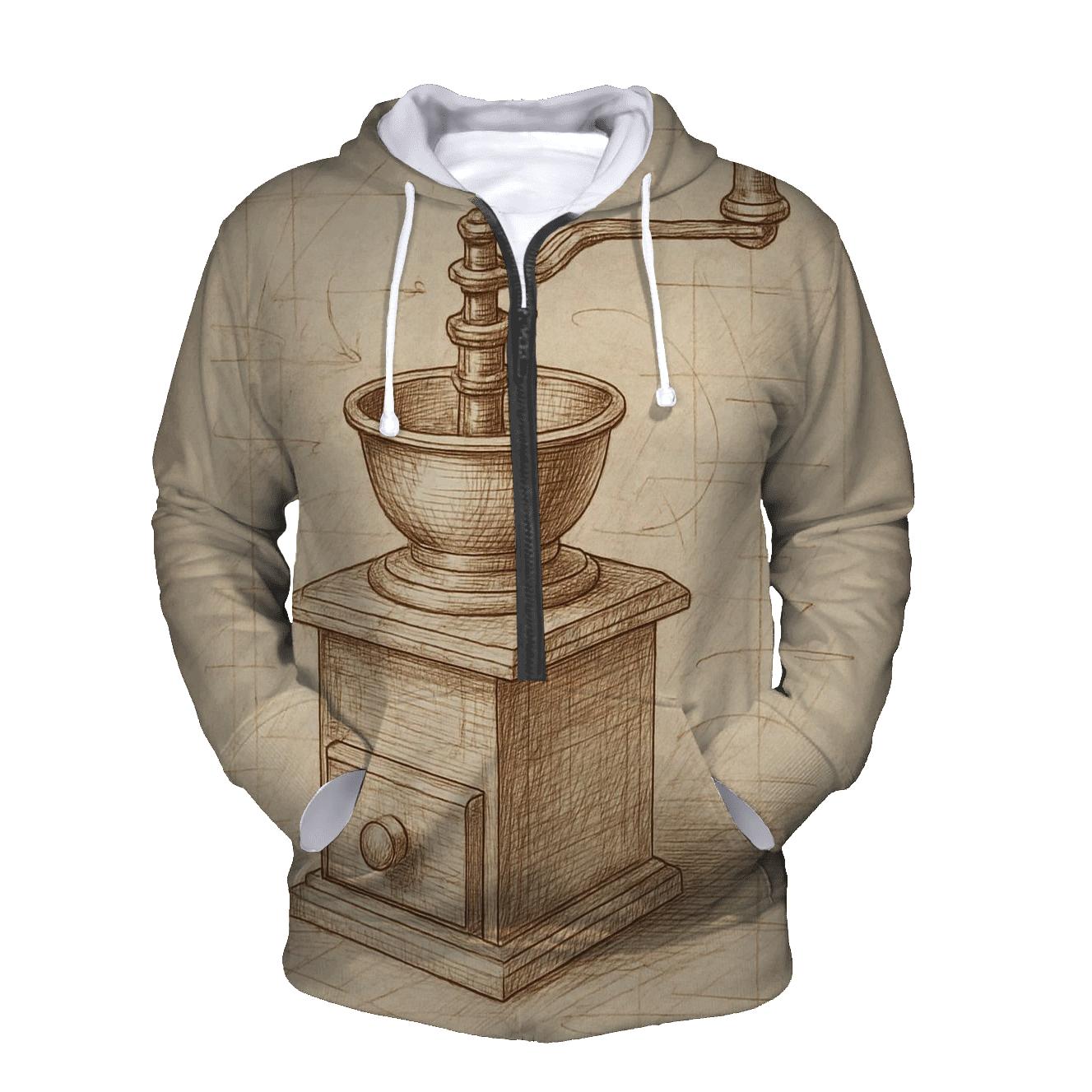 Vintage Mill Blueprint hoodie designs