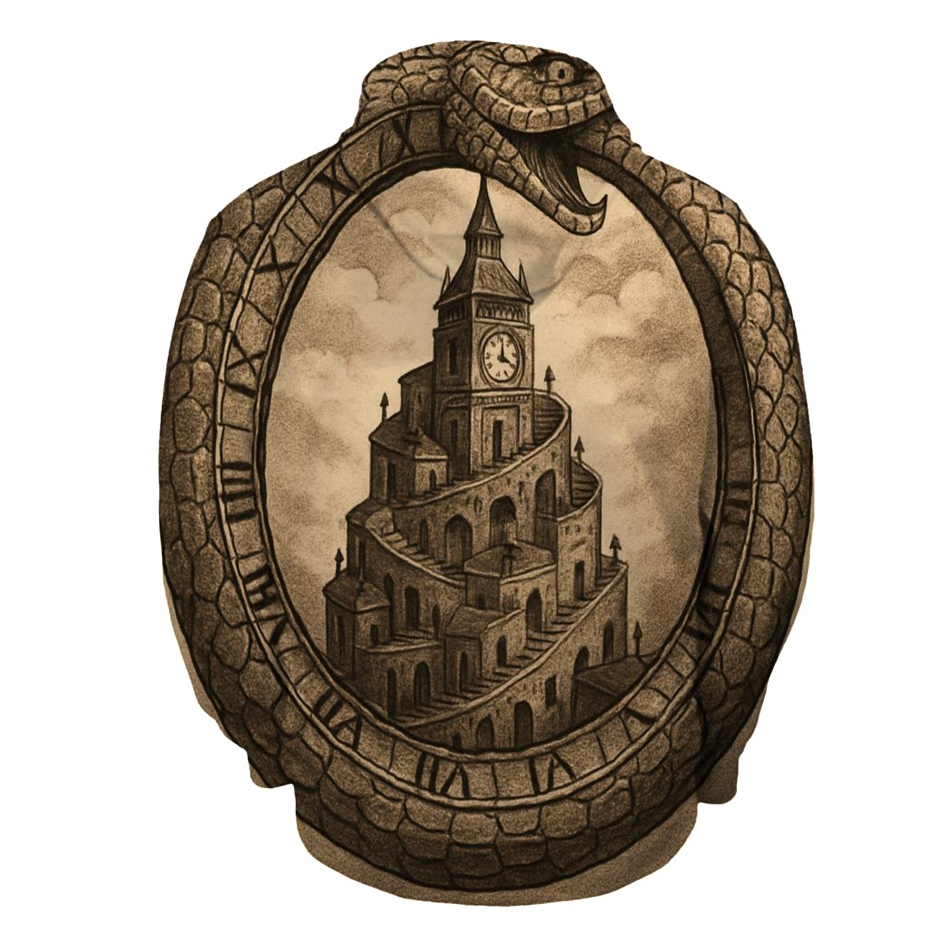 Clocktower City Ouroboros hoodie trends