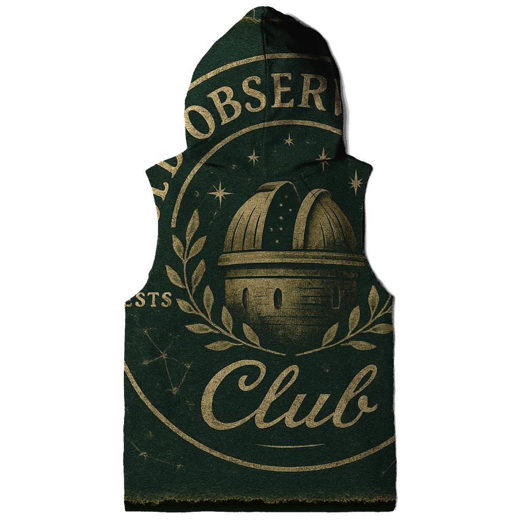 Old Observatory Club Emblem embroidered hoodies