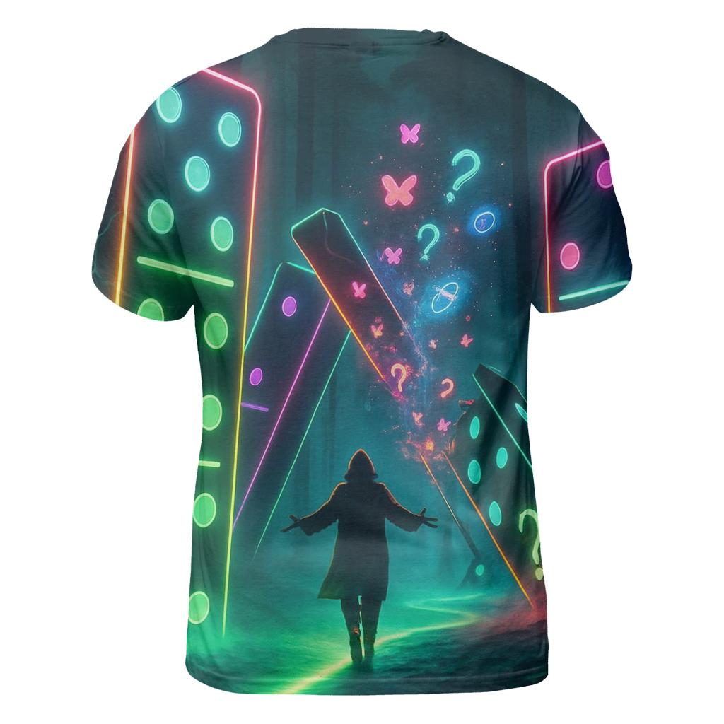 Neon Domino Forest trendy printed shirt styles