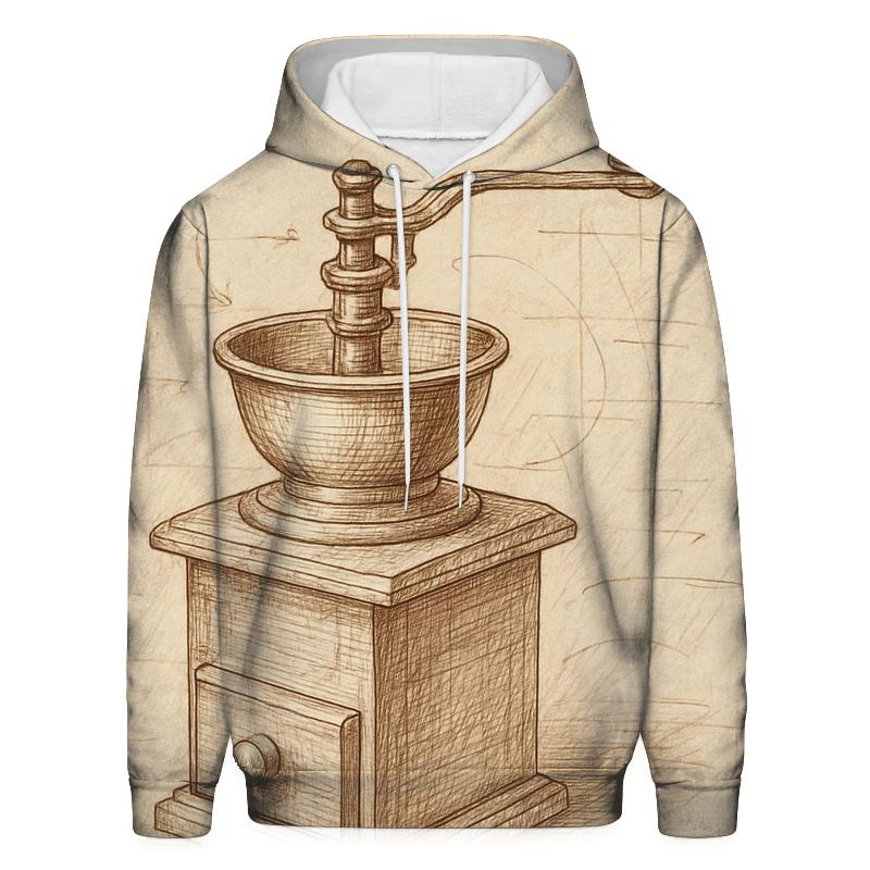 Vintage Mill Blueprint hoodie designs