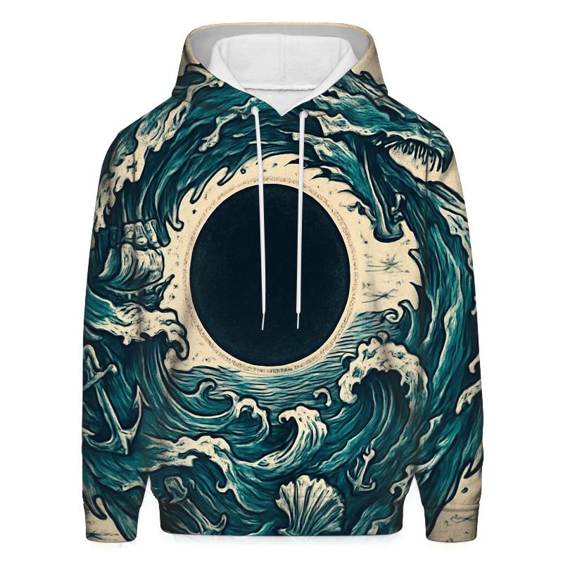 Tidal Eclipse Ouroboros premium hoodies