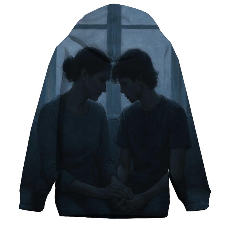 The Bridge Of Shared Silence lightweight hoodies