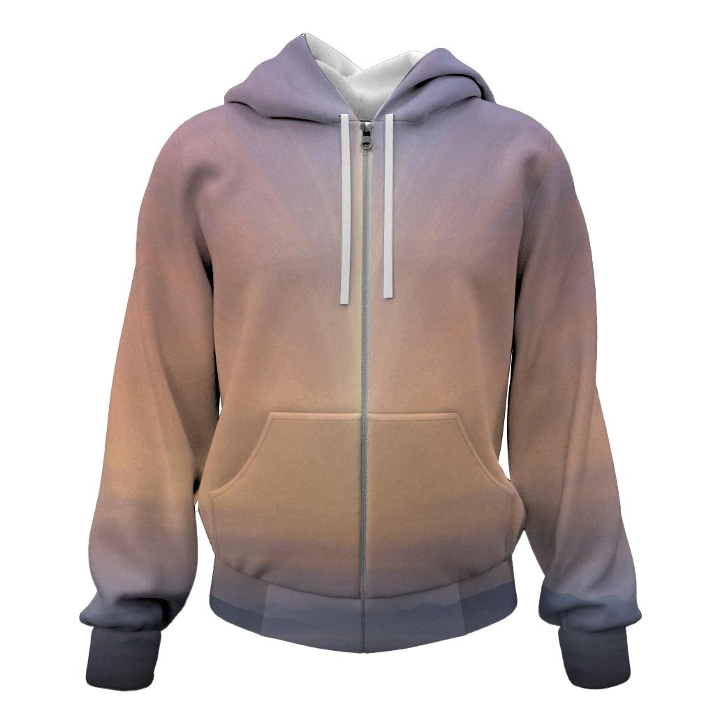 Luminous Horizon Veil hoodie trends