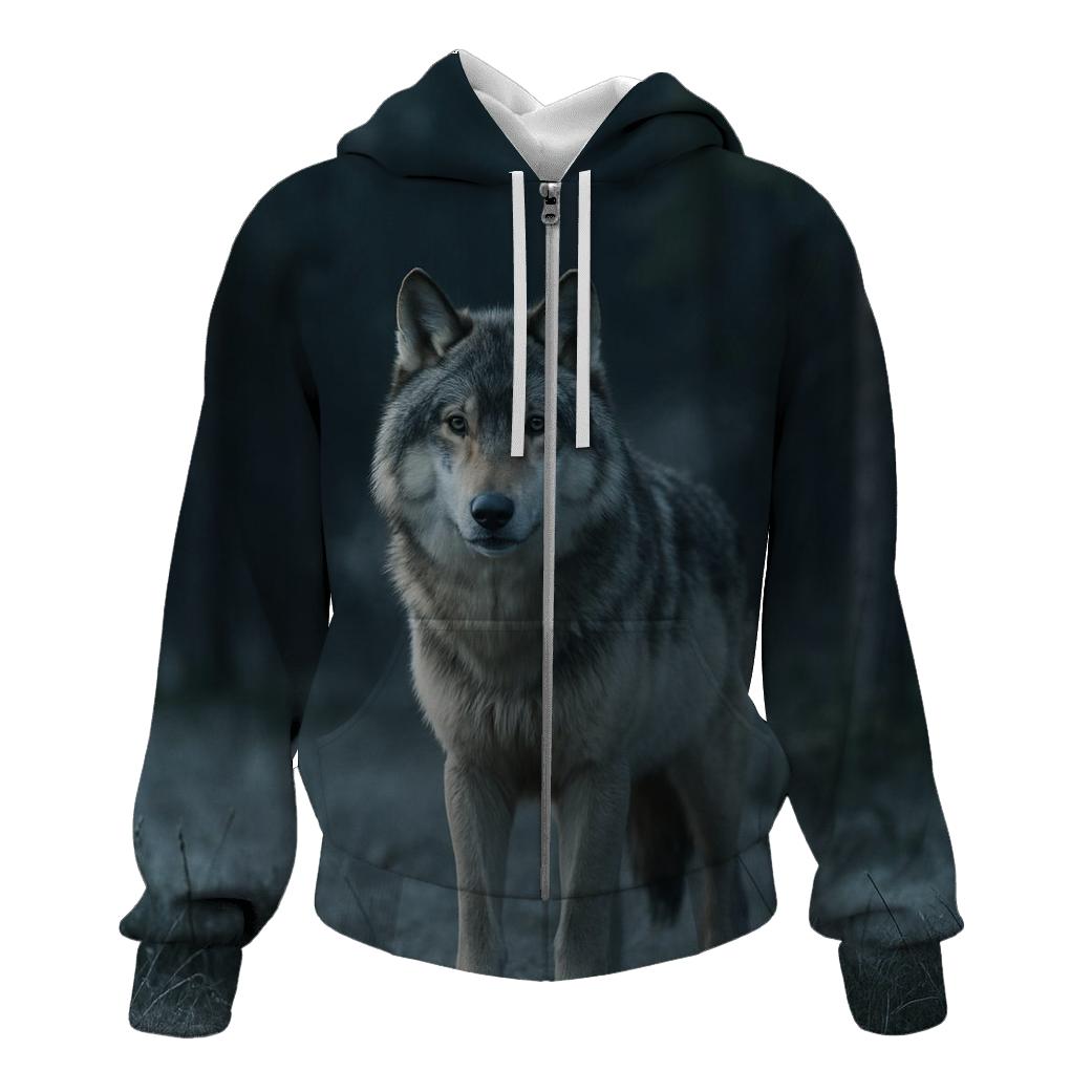 Mistline Stalk Grey Wolf hoodie styles
