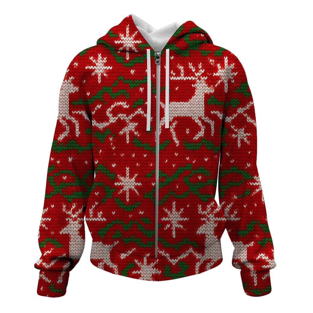 Tangled Tinsel Reindeer Bands hoodie styles