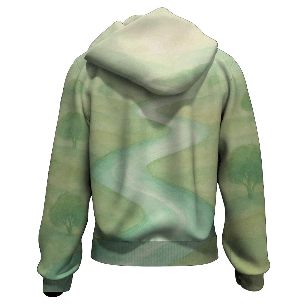 River Of Quiet Listening custom hoodies