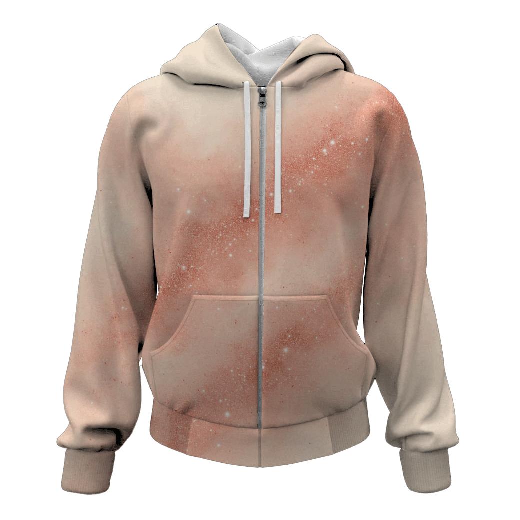 Rose Quartz Glitter Drift hoodie trends