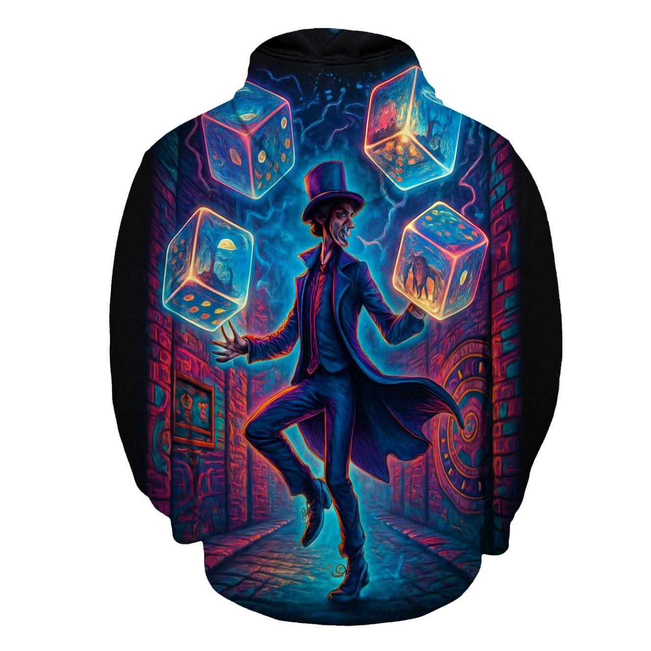 Dice Storm Juggler hoodies fashion