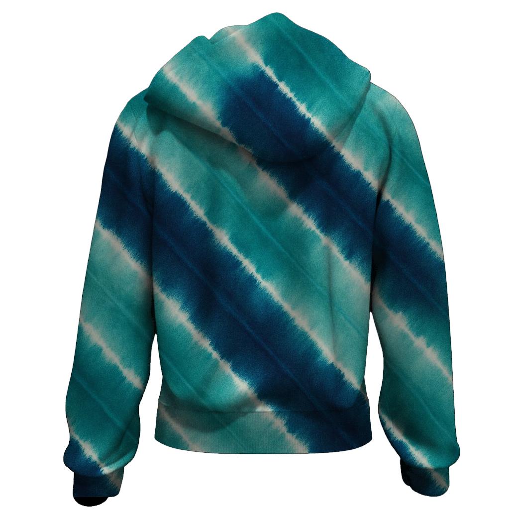 Lagoon Ridge Arashi Diagonals zip-up hoodies