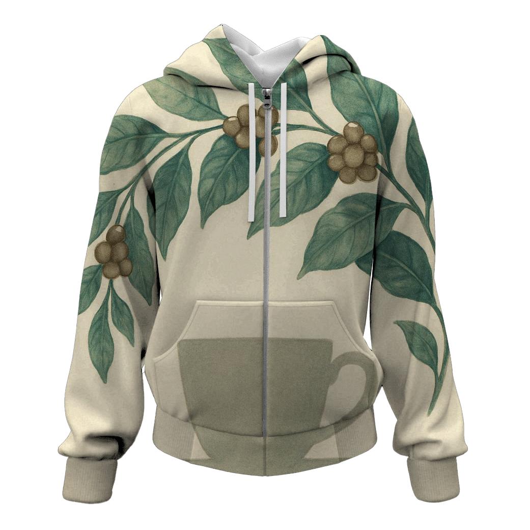 Emerald Bean Canopy graphic hoodies