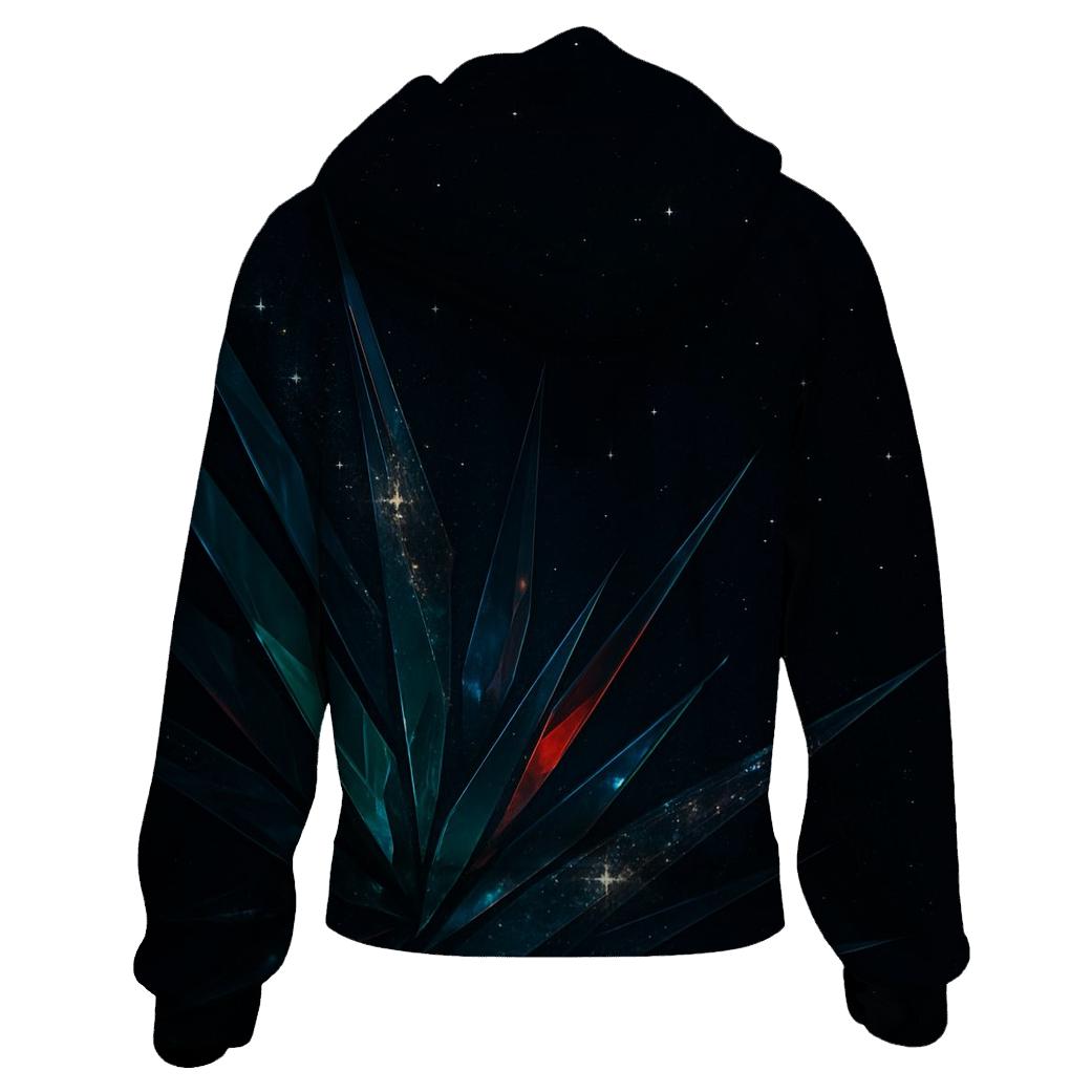 Midnight Mirage Prism embroidered hoodies