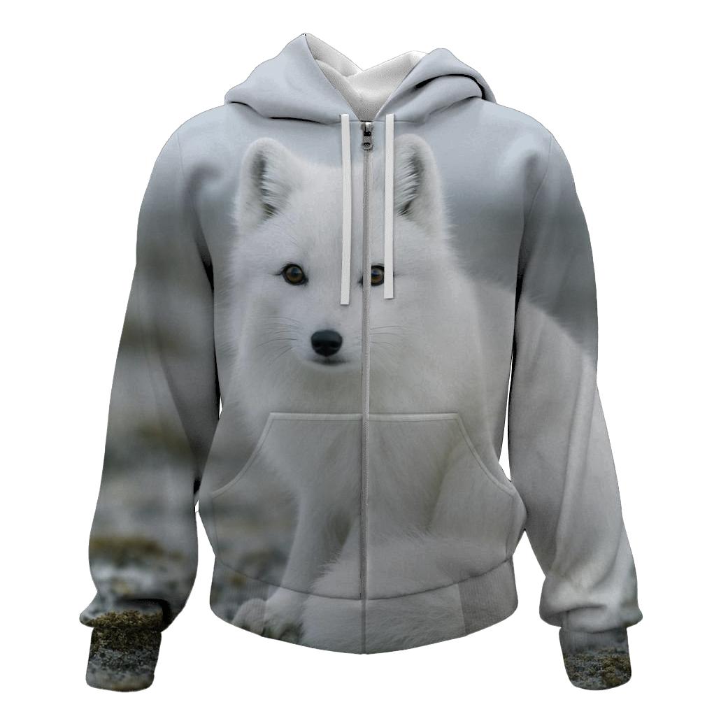 Tundra Watch Arctic Fox hoodie trends