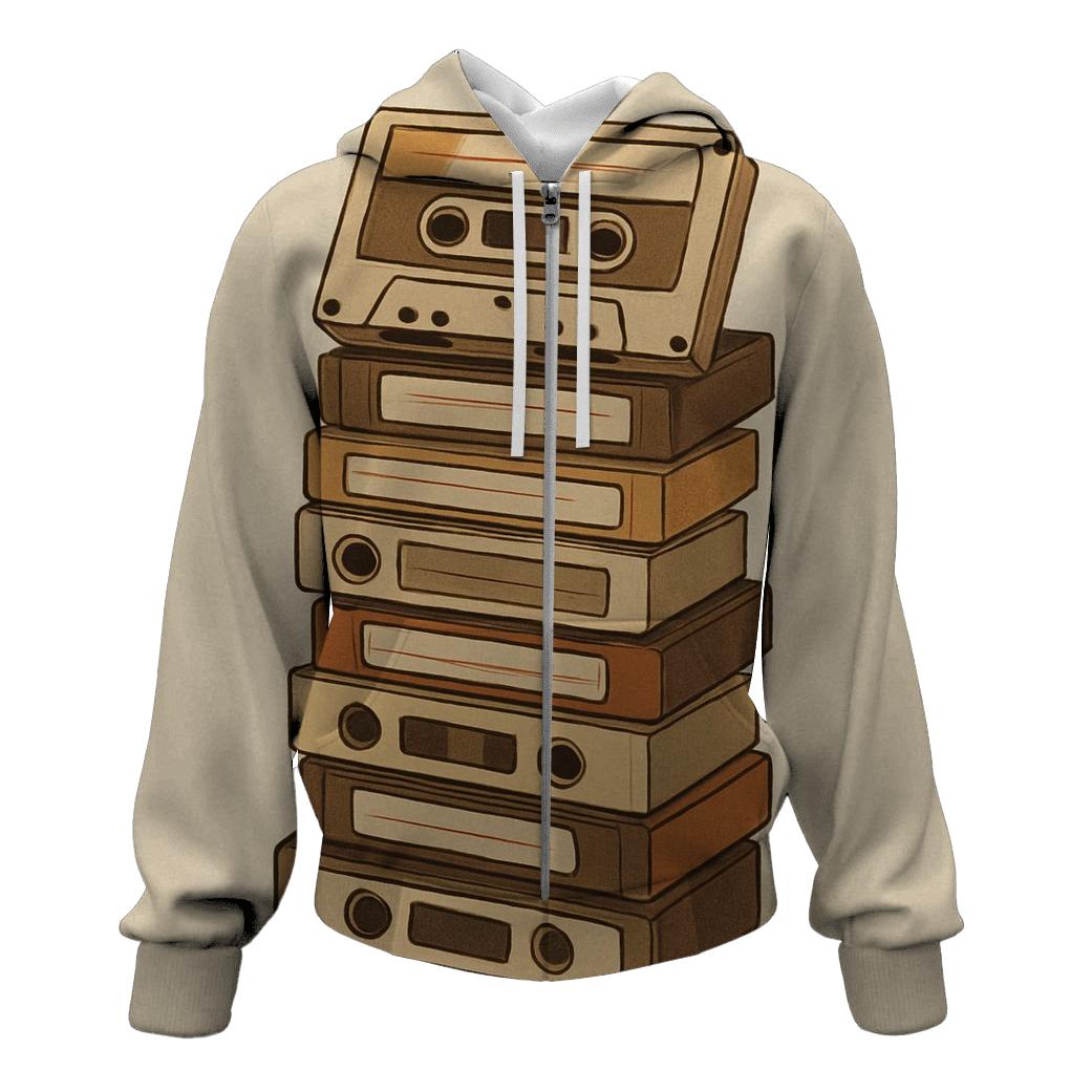 Soft Rock Cassette Stack designer hoodies