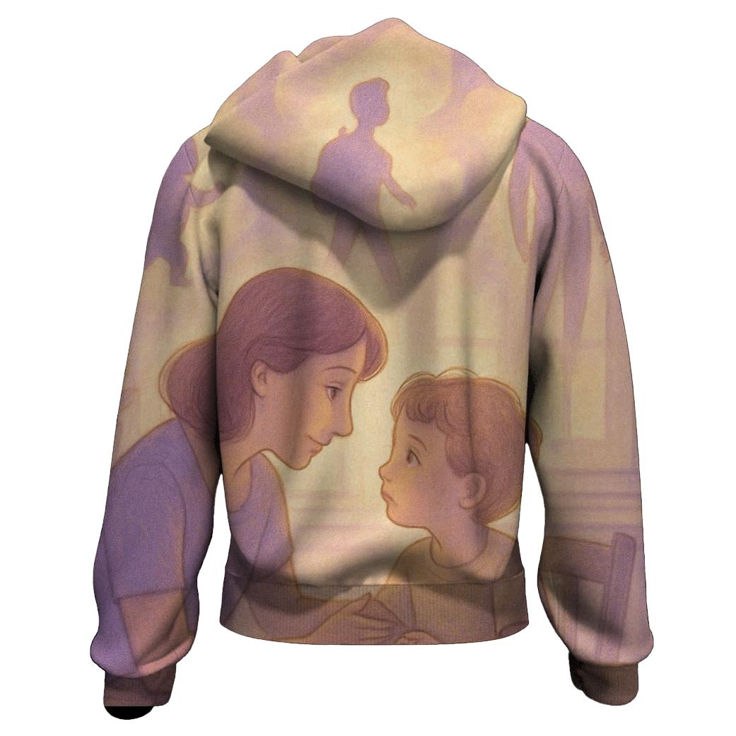 Whispers That Shape Tomorrow embroidered hoodies