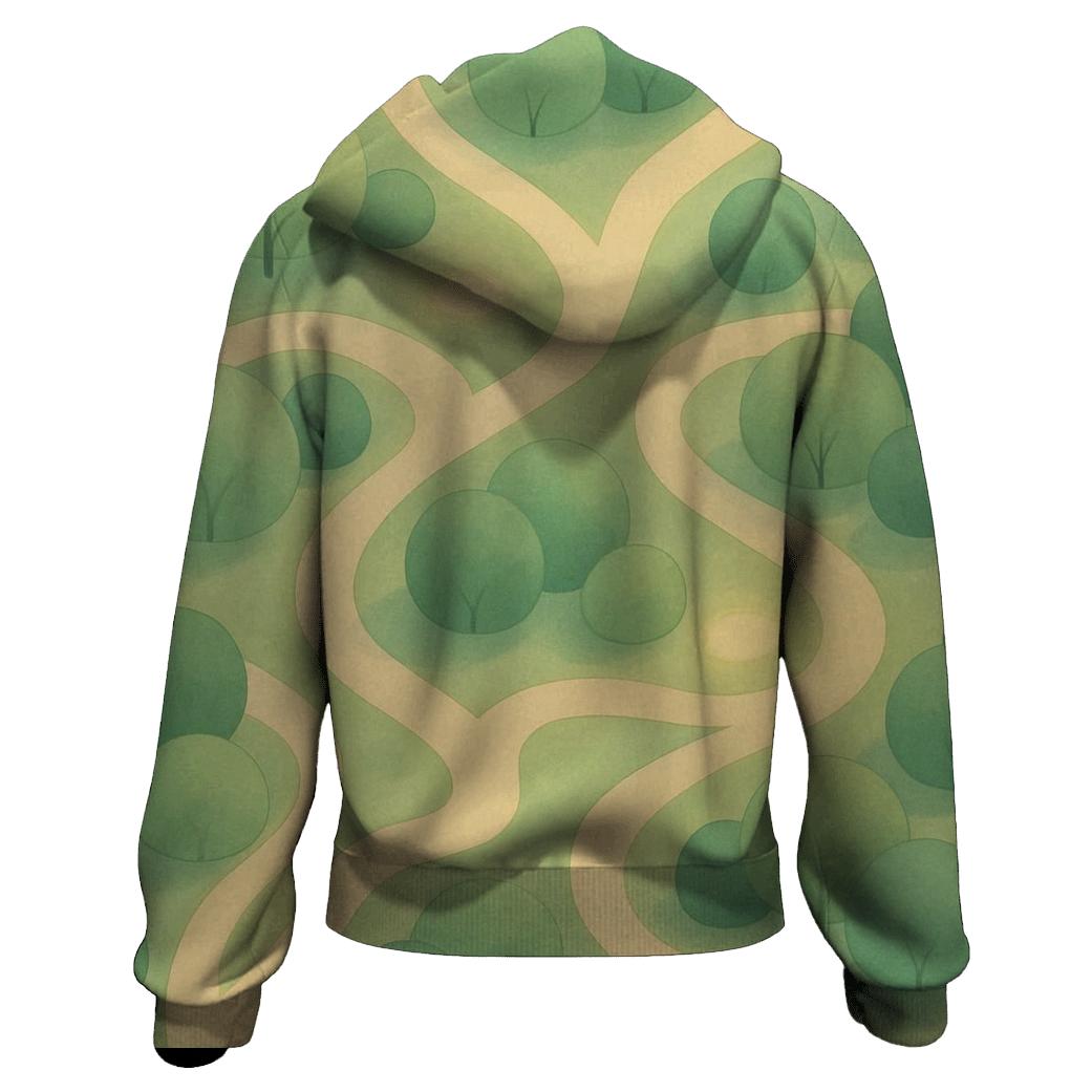 Garden Of Many Paths premium hoodies