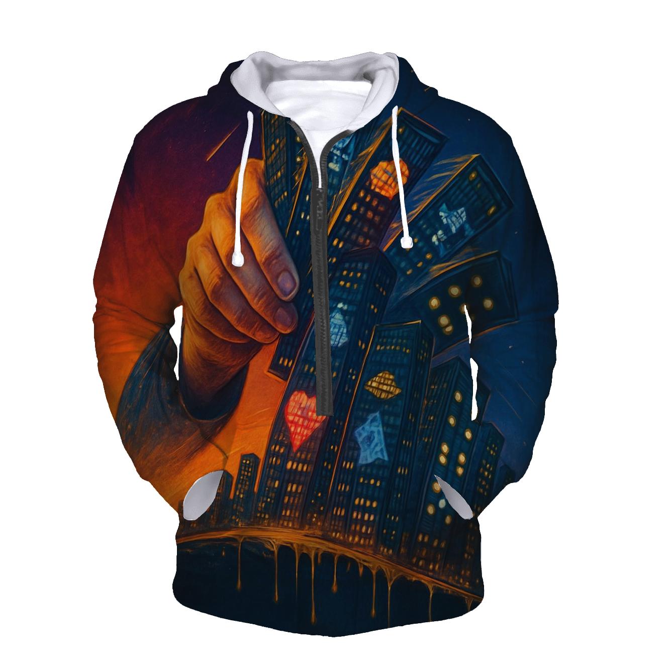 Shuffle Deck Cityscape hoodie designs