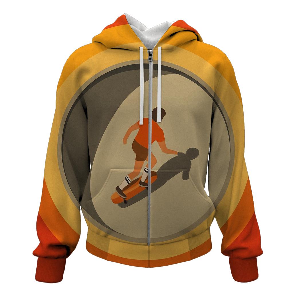 Sunburst Skate Park premium hoodies