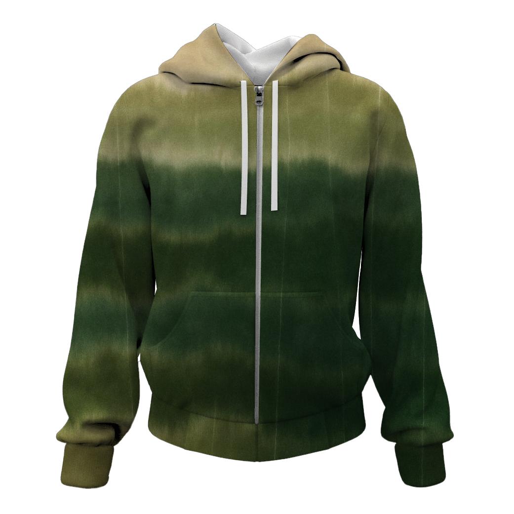 Forest Horizon Stripe Ombre hoodies fashion