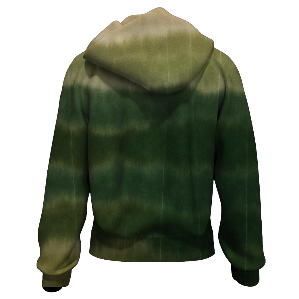 Forest Horizon Stripe Ombre hoodies fashion