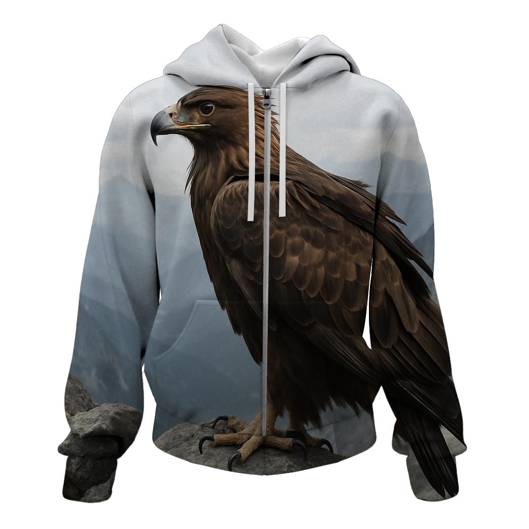Ridgeline Survey Golden Eagle zip-up hoodies