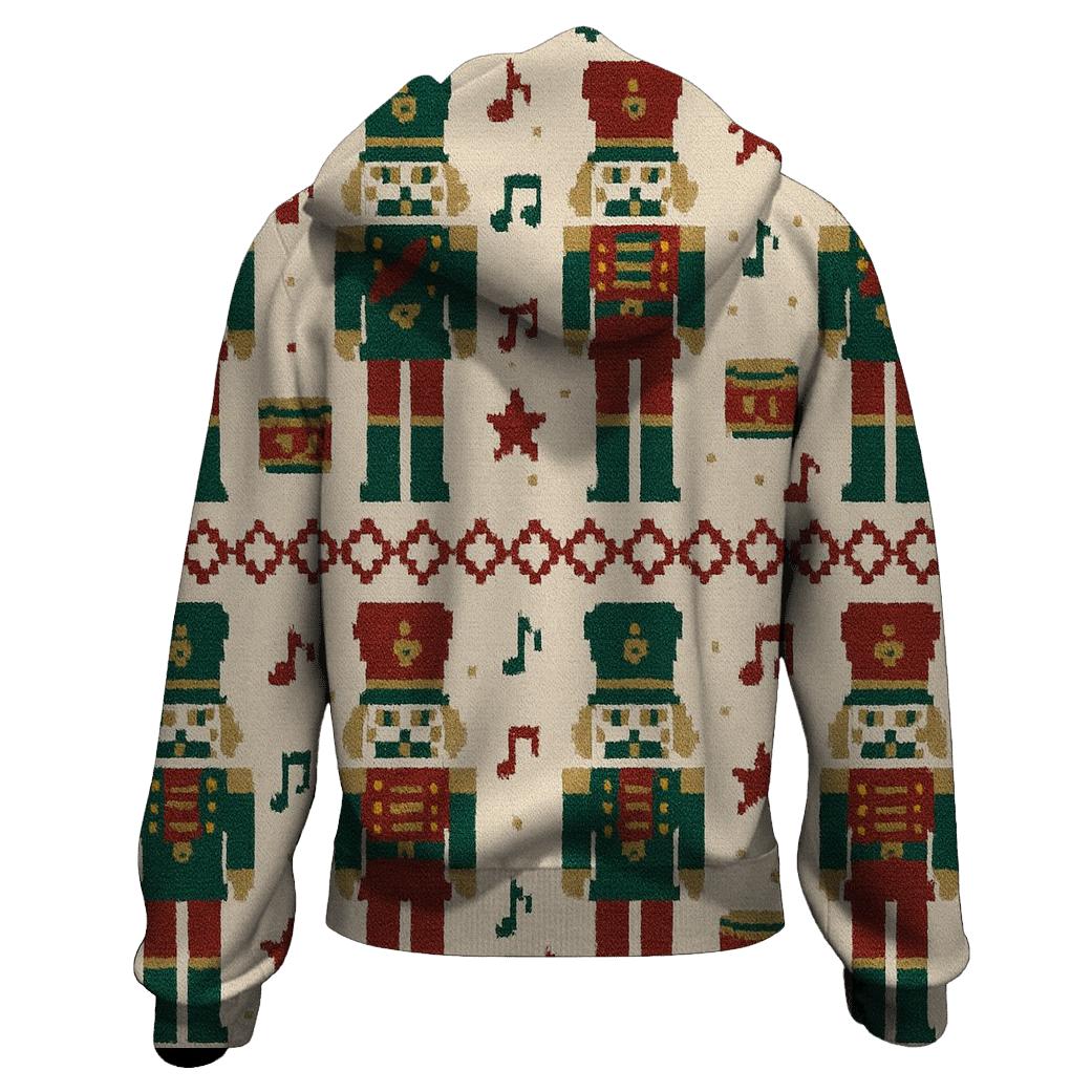 Nutcracker Drumline Lattice embroidered hoodies