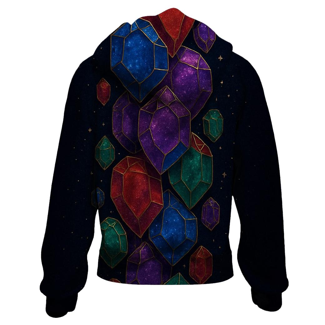 Jewel Torrent Mosaic designer hoodies