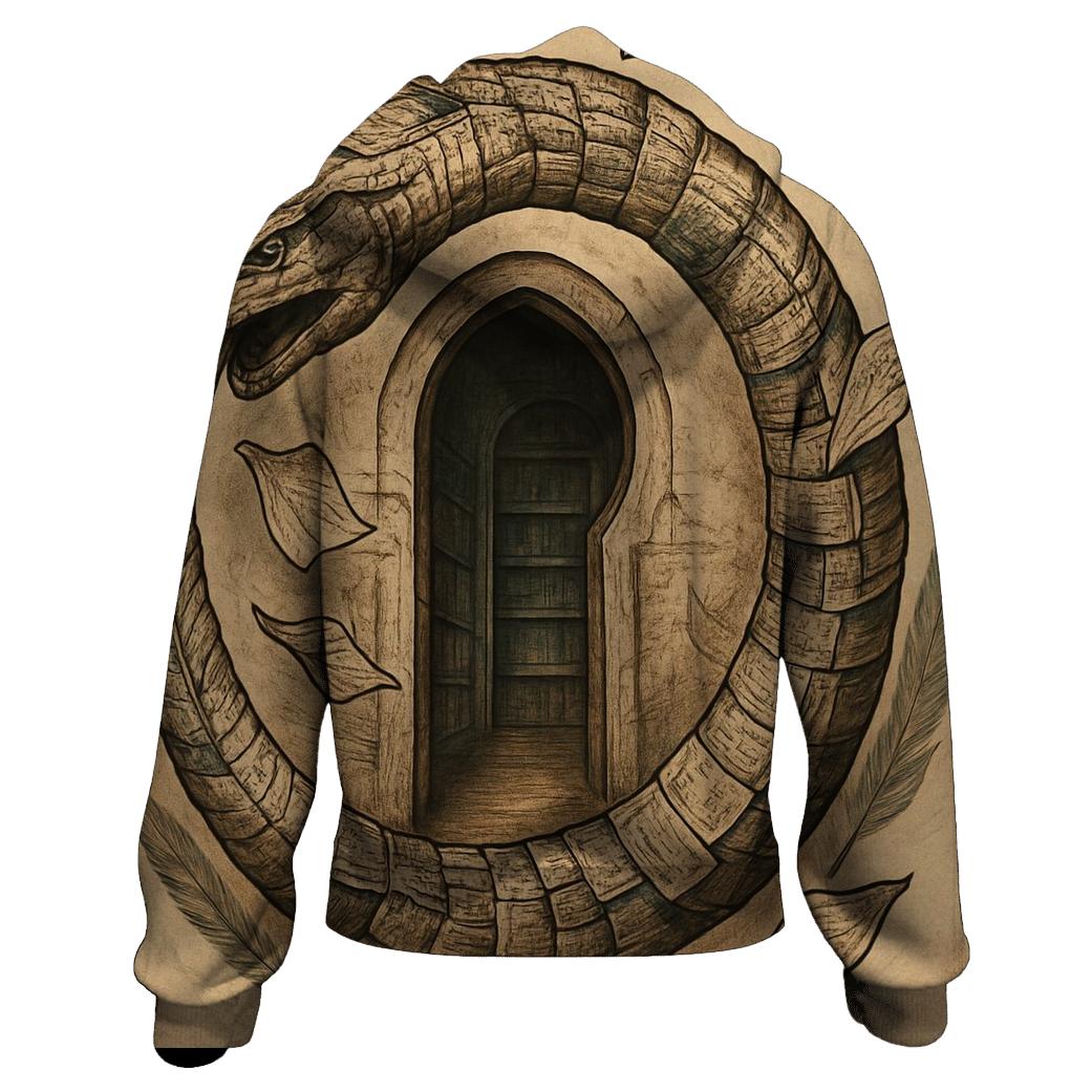 Library Of Infinite Pages Ouroboros hoodie trends