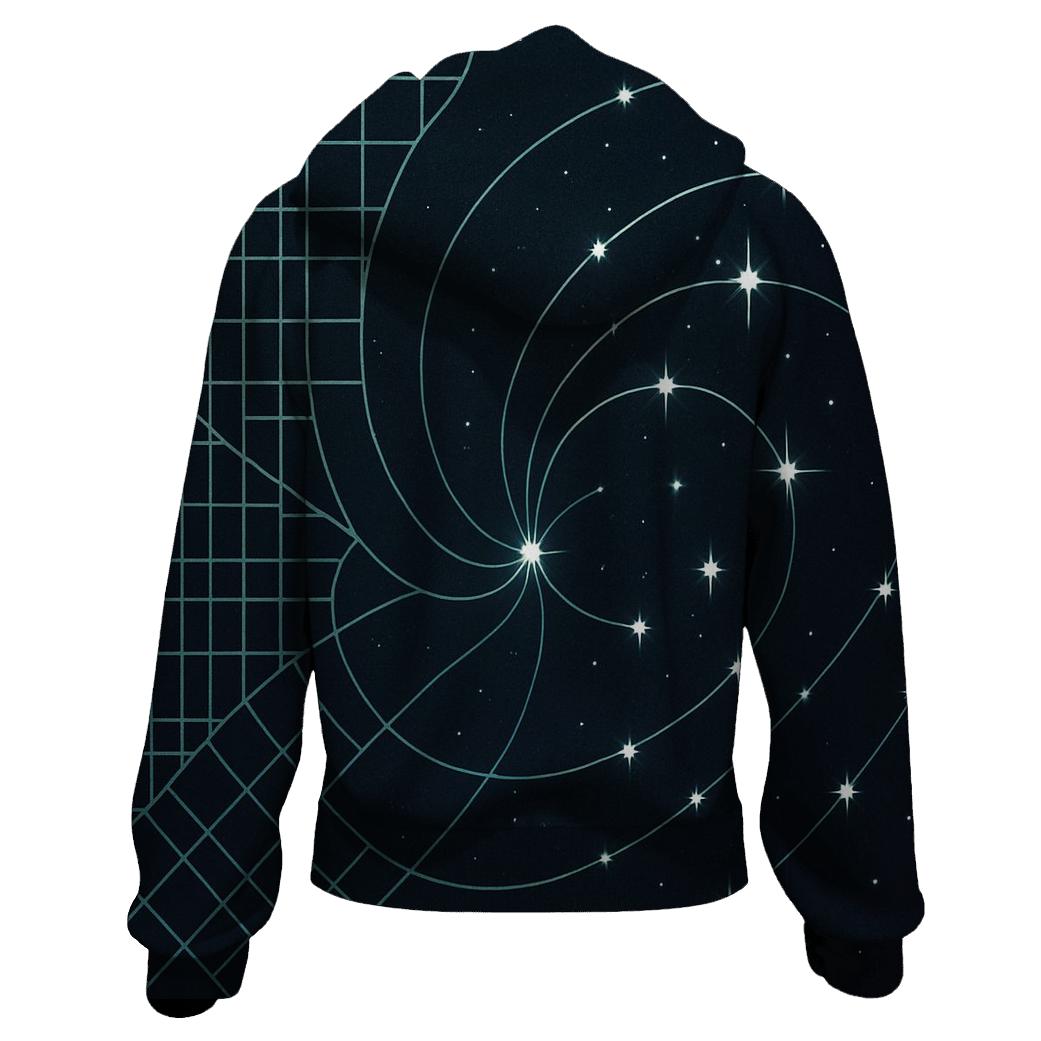Celestial Street Grid hoodies fashion