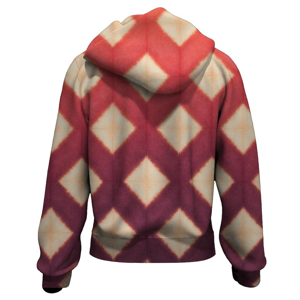 Sunset Diamond Itajime Field premium hoodies