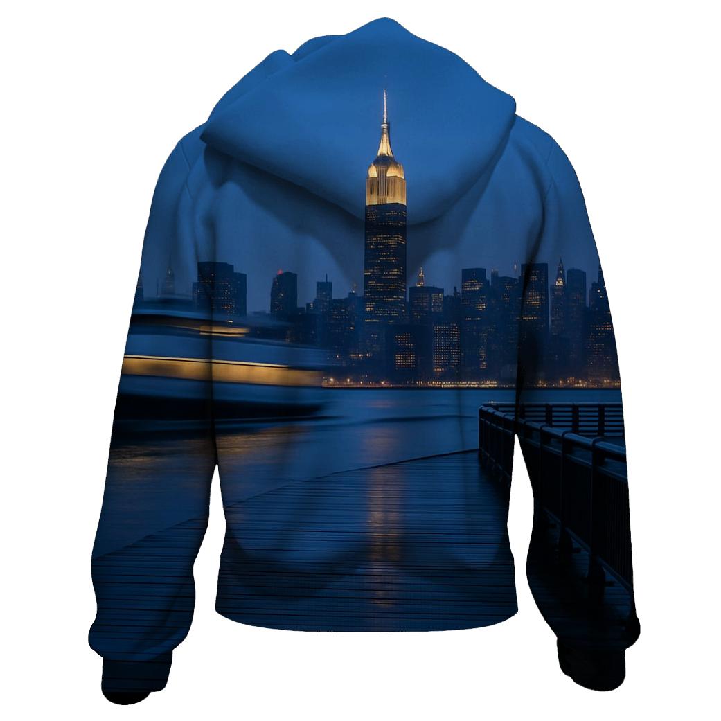 Hudson River Blue Hour Commute pullover hoodies