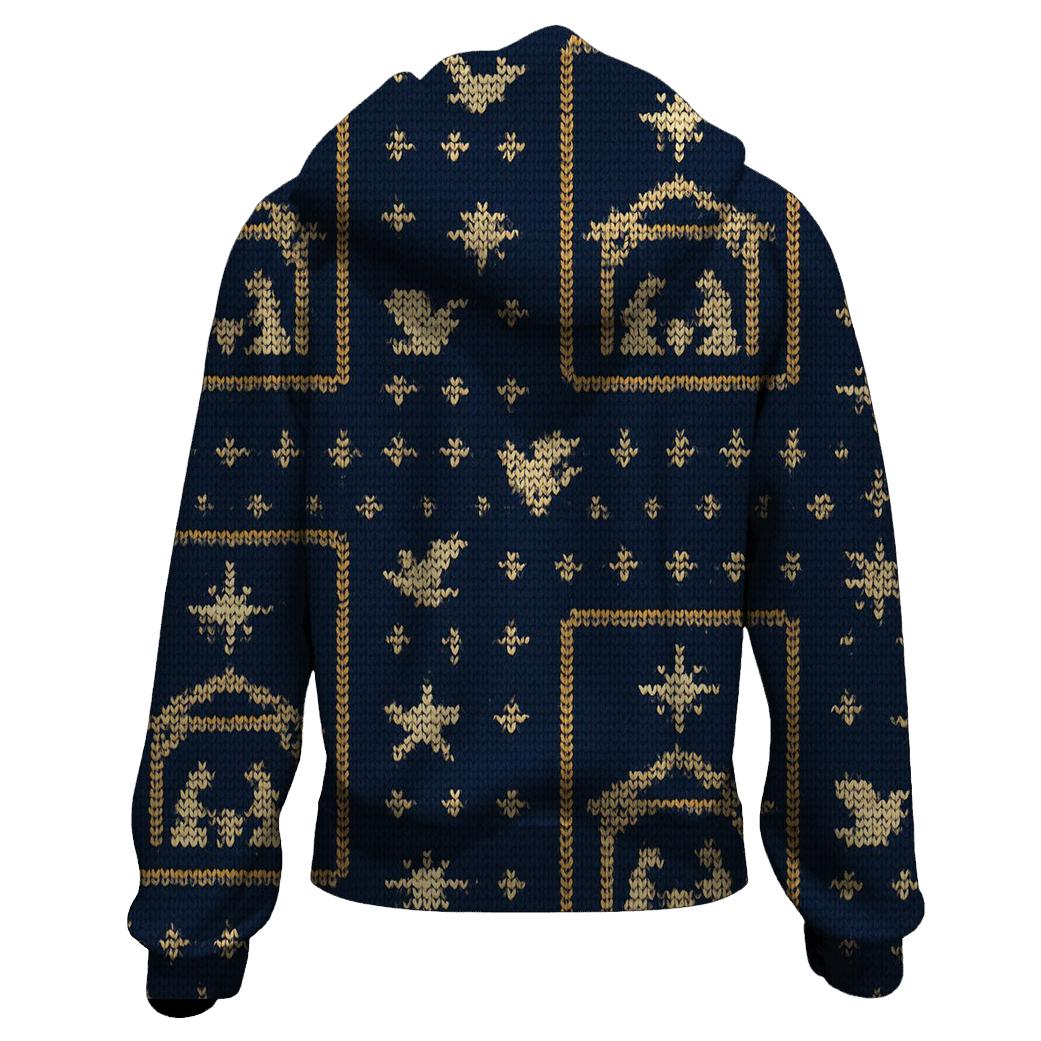 Midnight Star Nativity Panel hoodie styles