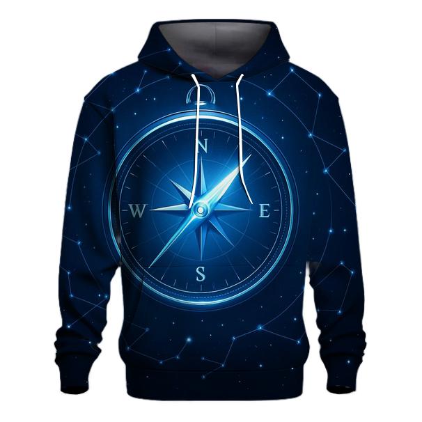 Stellar Compass Navigator premium hoodies