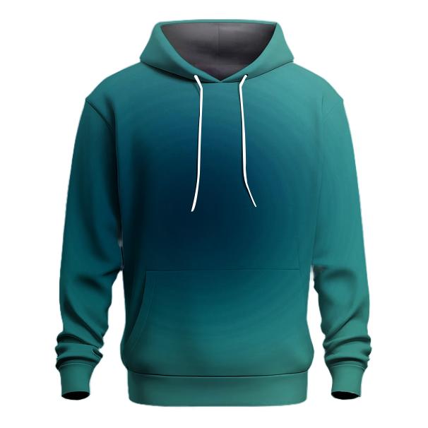 Moonlit Lagoon Gradient embroidered hoodies