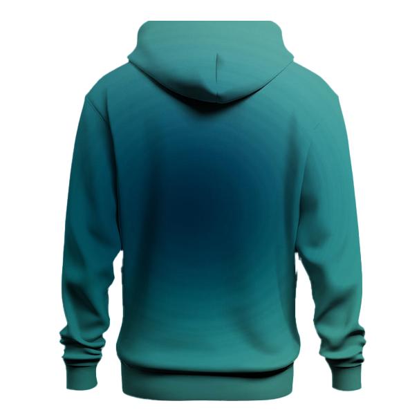 Moonlit Lagoon Gradient embroidered hoodies