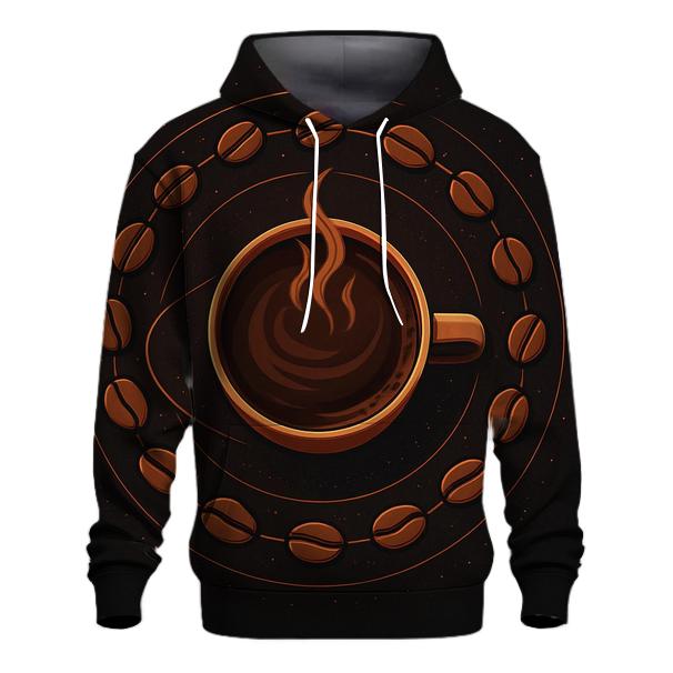 Copper Roast Orbit zip-up hoodies