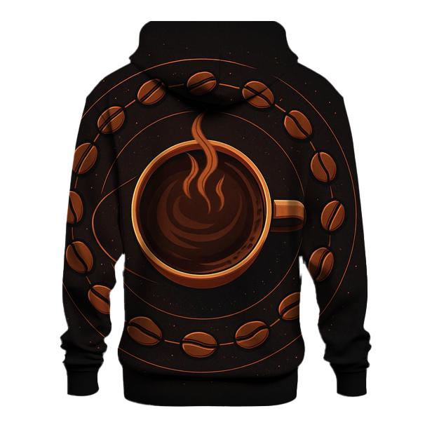 Copper Roast Orbit zip-up hoodies