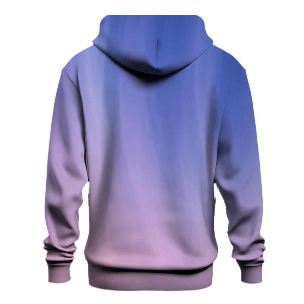 Blushing Aurora Veil graphic hoodies